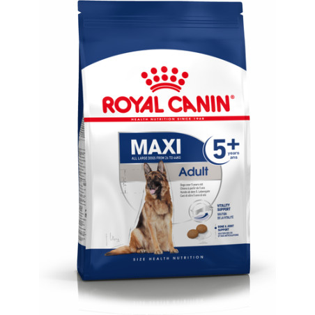 Cibo per cani royal canin maxi adult 5+ 15000g adulto trinciapollo,