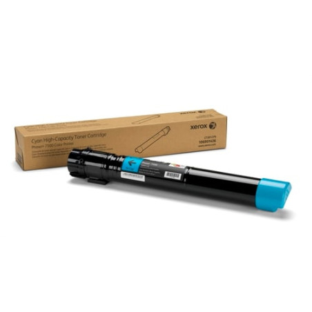 Toner tektronix ciano phaser 7500 alta capacita' [106r01436]