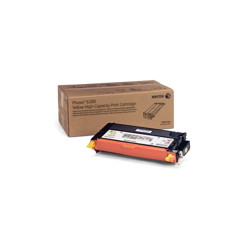Toner xerox giallo phaser 6280 alta capacita' [106r01394]