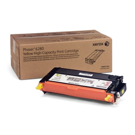 Toner xerox giallo phaser 6280 alta capacita' [106r01394]