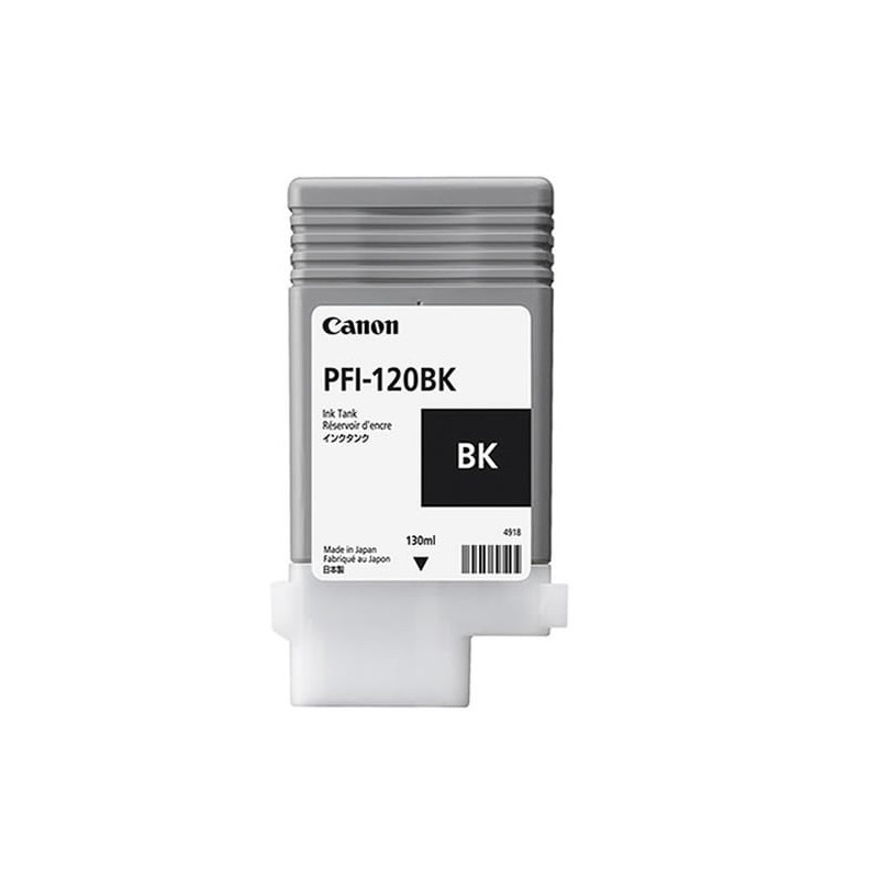Cartuccia canon inchiostro nero pfi-120bk 2885c001 [pfi-120bk]