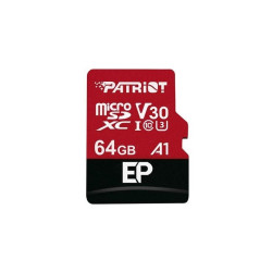 64gb scheda microsdxc patriot pef64gep31mcx classe 10 [pef64gep31mcx]