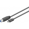 Goobay usb 3.0 cavo [1x spina b usb 3.0 - 1x spina usb-c?]