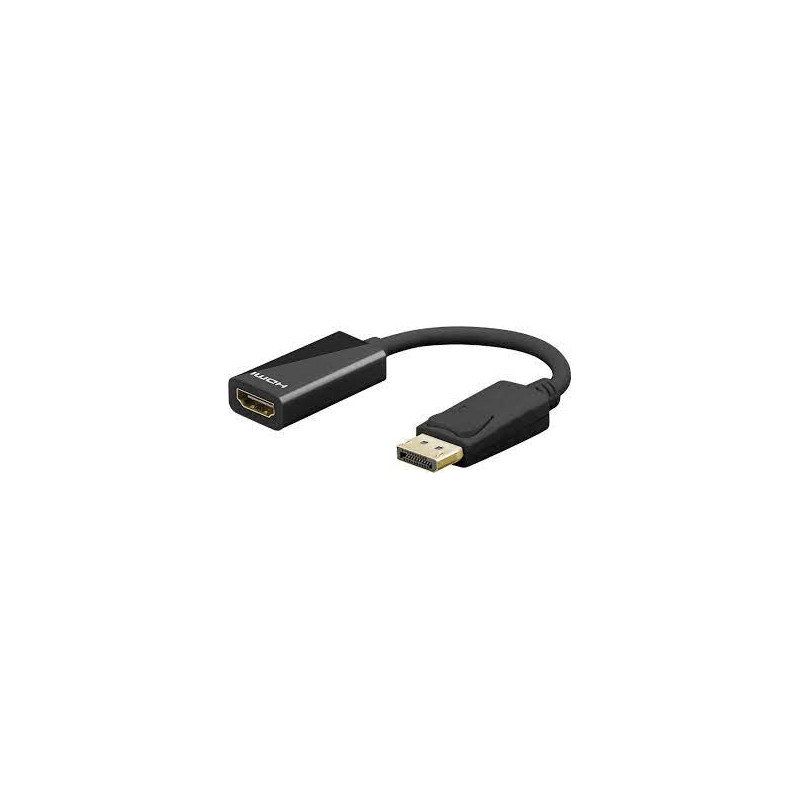 Goobay hdmi / displayport adattatore [1x spina displayport -