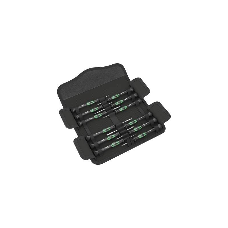 Kit cacciaviti elettronica e meccanica di precisione 12 parti wera