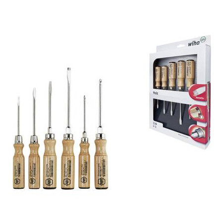 Kit cacciaviti officina e meccanica 6 parti wiha 162hk6so taglio,