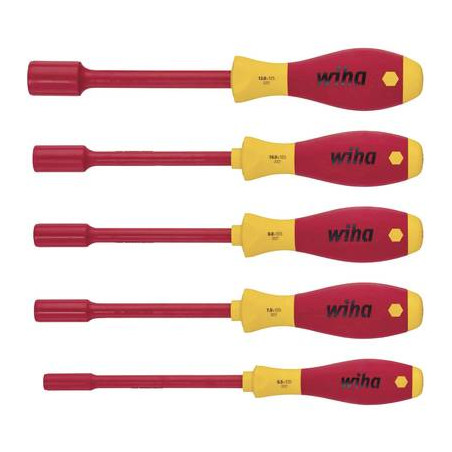 Kit cacciaviti vde 5 parti wiha softfinish electric 322 k5 esagono