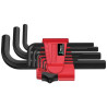 Kit di chiavi a brugola brugola interna 9 parti wera 950/9 bm n [05021737001]
