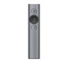 Presenter logitech spotlight bluetooth/rf grigio wireless [910-005166]