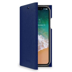 Custodia celly shell900bl per iphone x blu [shell900bl]