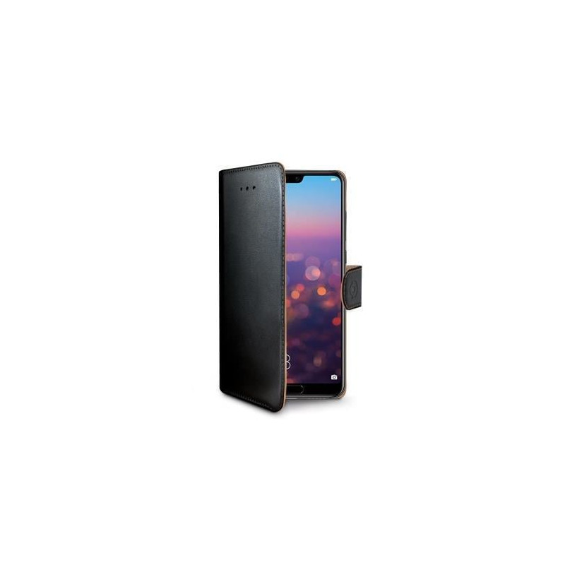 Custodia celly per huawei p20 nero [wally748]