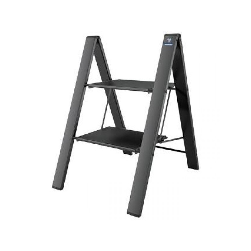 Scaletta meliconi in alluminio 2 gradini leonardo g300a02w