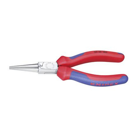 Pinza a becchi tondi dritti officina e meccanica 160 mm knipex 30