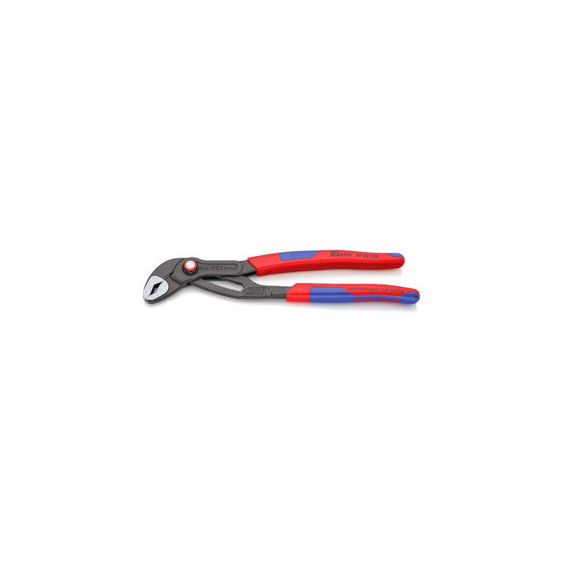 Pinza regolabile per tubi e dadi 46 mm 250 mm knipex cobra quickset