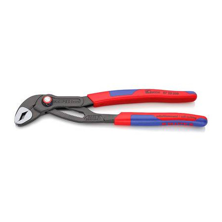 Pinza regolabile per tubi e dadi 46 mm 250 mm knipex cobra quickset