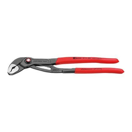 Pinza regolabile per tubi e dadi 60 mm 300 mm knipex cobra? quickset