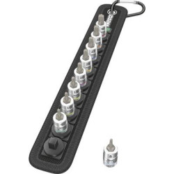 Kit inserti giravite a bussola torx interno 9 parti 1/4 (6.3 mm)