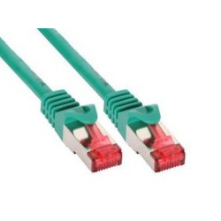 Inline s-stp/pimf cat.6 30.0m 30m verde cavo di rete