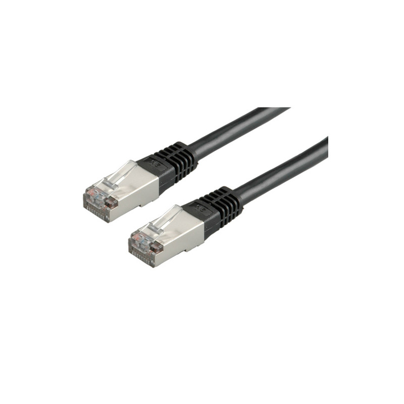 Cavo di rete value cat6 sftp 2m nero [21.99.1345]