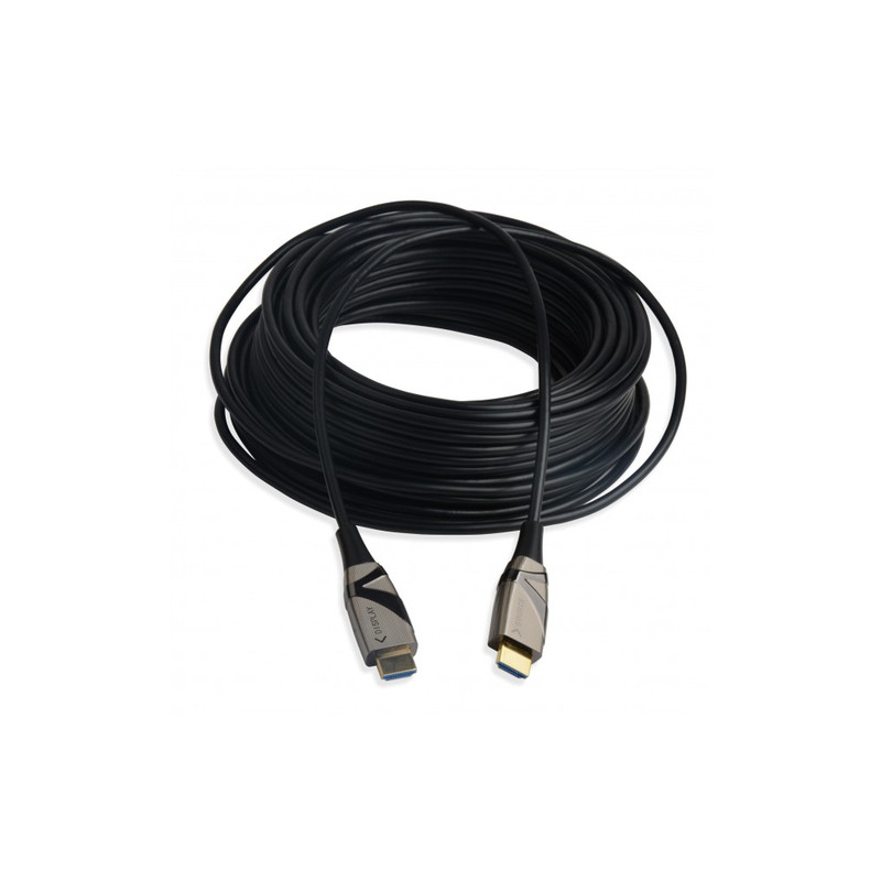 Cavo hdmi techly 2.0 4k ultra hd attivo in fibra ottica hdmi a/a