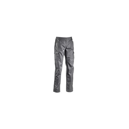 Pantalone cotone grigio xl level diadora [diadora ]
