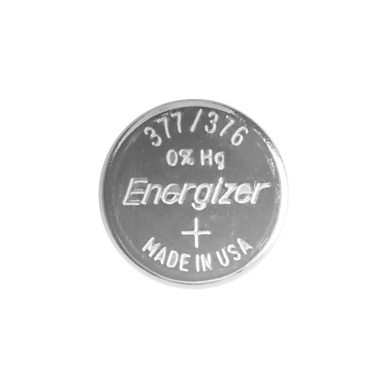 Batteria a bottone 377 ossido d'argento energizer sr66 25 mah