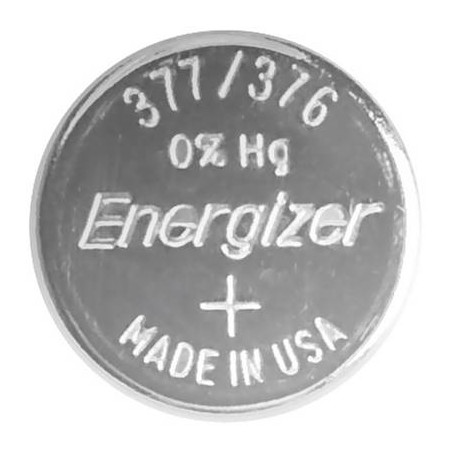 Batteria a bottone 377 ossido d'argento energizer sr66 25 mah