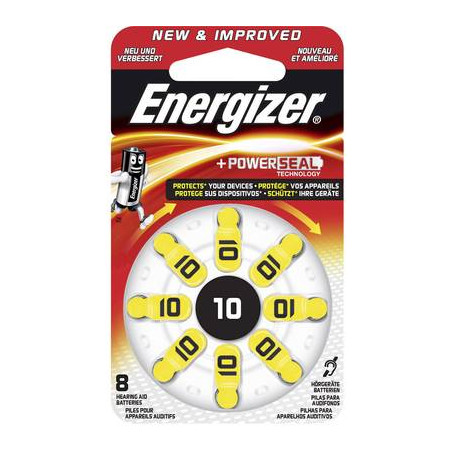 Batteria a bottone za 10 zinco-aria energizer hearing aid pr70