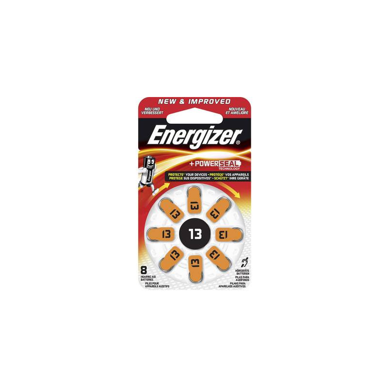 Batteria a bottone za 13 zinco-aria energizer hearing aid pr48