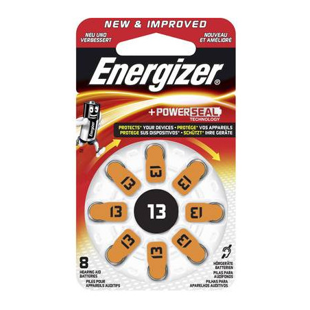 Batteria a bottone za 13 zinco-aria energizer hearing aid pr48