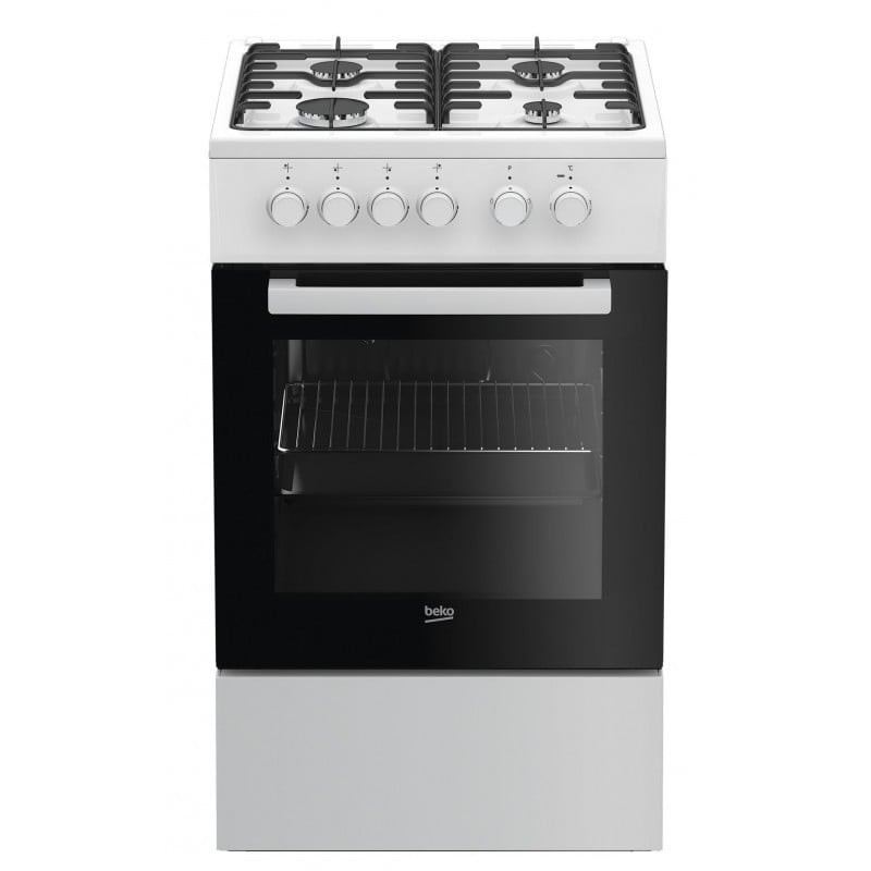 Cucina a gas beko fss52020dw 50x60x85cm a bianco [hwbekkma52020df]
