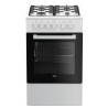 Cucina a gas beko fss52020dw 50x60x85cm a bianco [hwbekkma52020df]