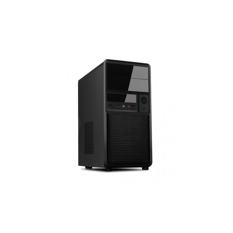 Case itek spider mini tower matx con alimentatore 500w usb3 black
