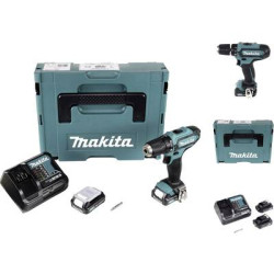 Trapano avvitatore a batteria makita df331dsaj 10.8 v 2.0 ah li-ion