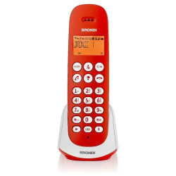 Telefono fisso brondi adara cordless brondi adara bianco