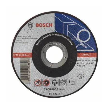 Mola da taglio dritta expert for metal as 46 s bf, 115 mm, 1,6 mm