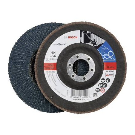 Disco lamellare best for metal, supporto in fibra bosch accessories