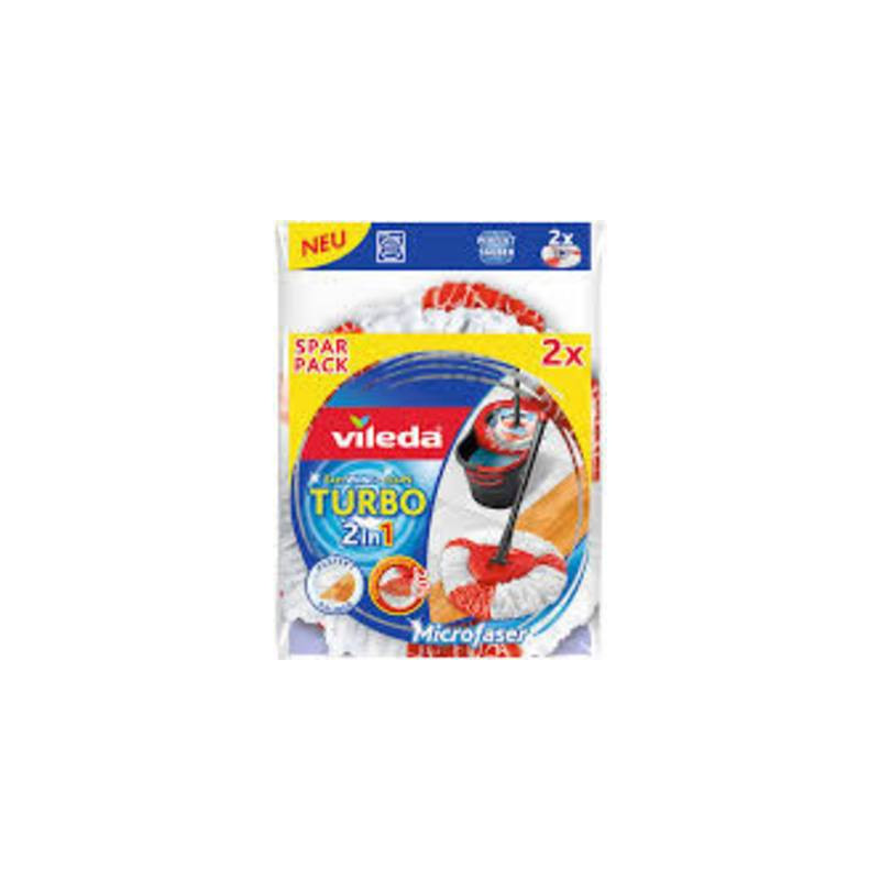 Testa di ricambio vileda easy wring & clean e turbo wischmop-set