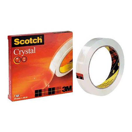 Nastro adesivo scotch? crystal clear 600 trasparente (l x l) 66 m