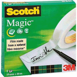 Nastro adesivo scotch? magic? 810 opaco (l x l) 66 m x 19 mm 3m 7100027117