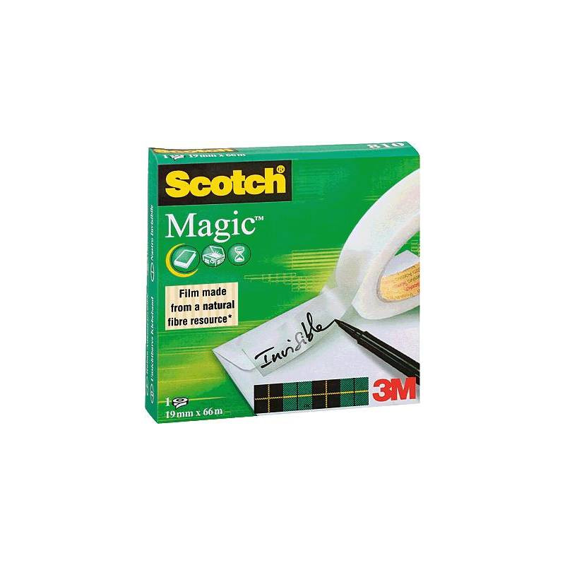 Nastro adesivo scotch? magic? 810 opaco (l x l) 66 m x 19 mm 3m 7100027117