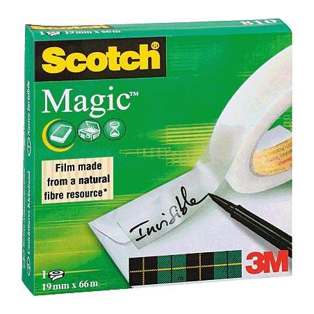 Nastro adesivo scotch? magic? 810 opaco (l x l) 66 m x 19 mm 3m 7100027117