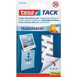 Tesa? tack ? pad biadesivi trasparente tesa contenuto: 1 conf. [59408-00000-00]