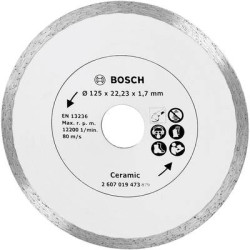 Disco diamantato 125mm piastrelle bosch 2607019473 bosch accessories