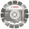 Mola in diamante best for concrete, 125 x 22,23 x 2,2 x 12 mm bosch