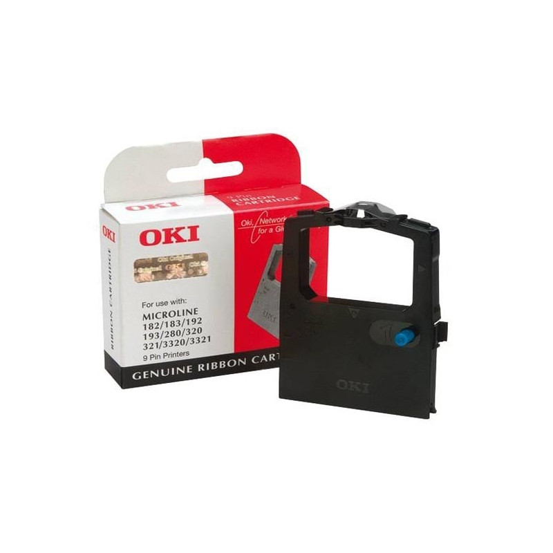 Nastro di stampa oki 09002310 2.000.000 di caratteri nylon nero [9002310]