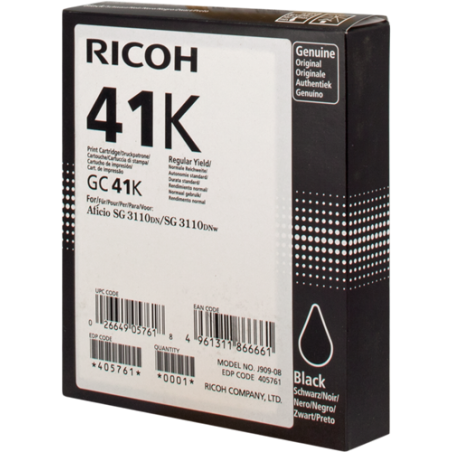 Cartuccia gel ricoh sg 3110 2500 pagine nero [405761]