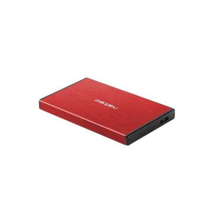 Box hard disk 2.5 natec nkz-1279 alluminio rosso [nkz-1279]