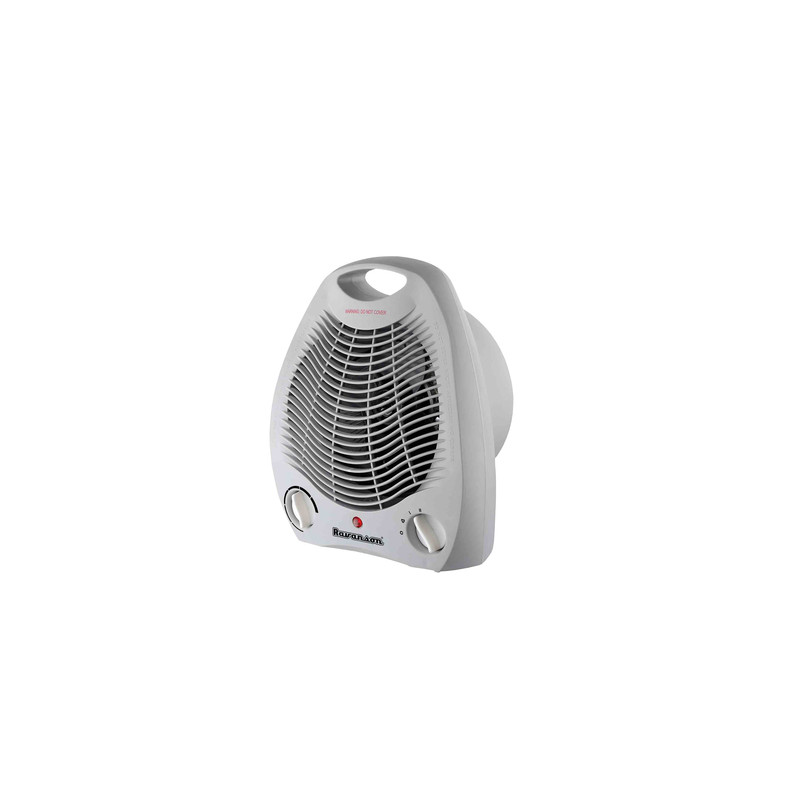 Stufa elettrica ravanson fh-105 con ventola grigio 2000 w [fh-105]