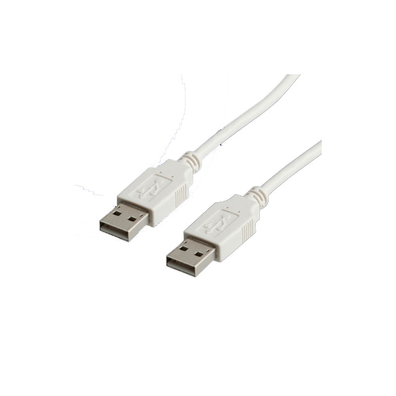 Roline usb 2.0 cable, type a-a, 1.8 m 1.8m usb a usb a maschio